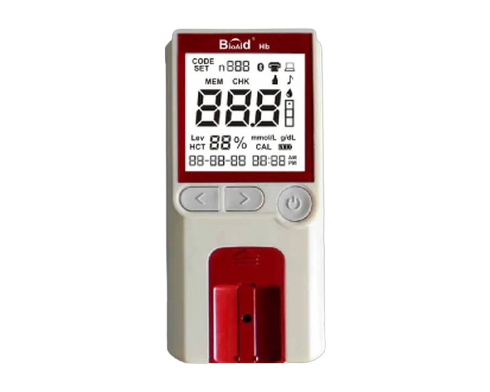 BIOAID Hemoglobin Testing System Portable Hb Meter
