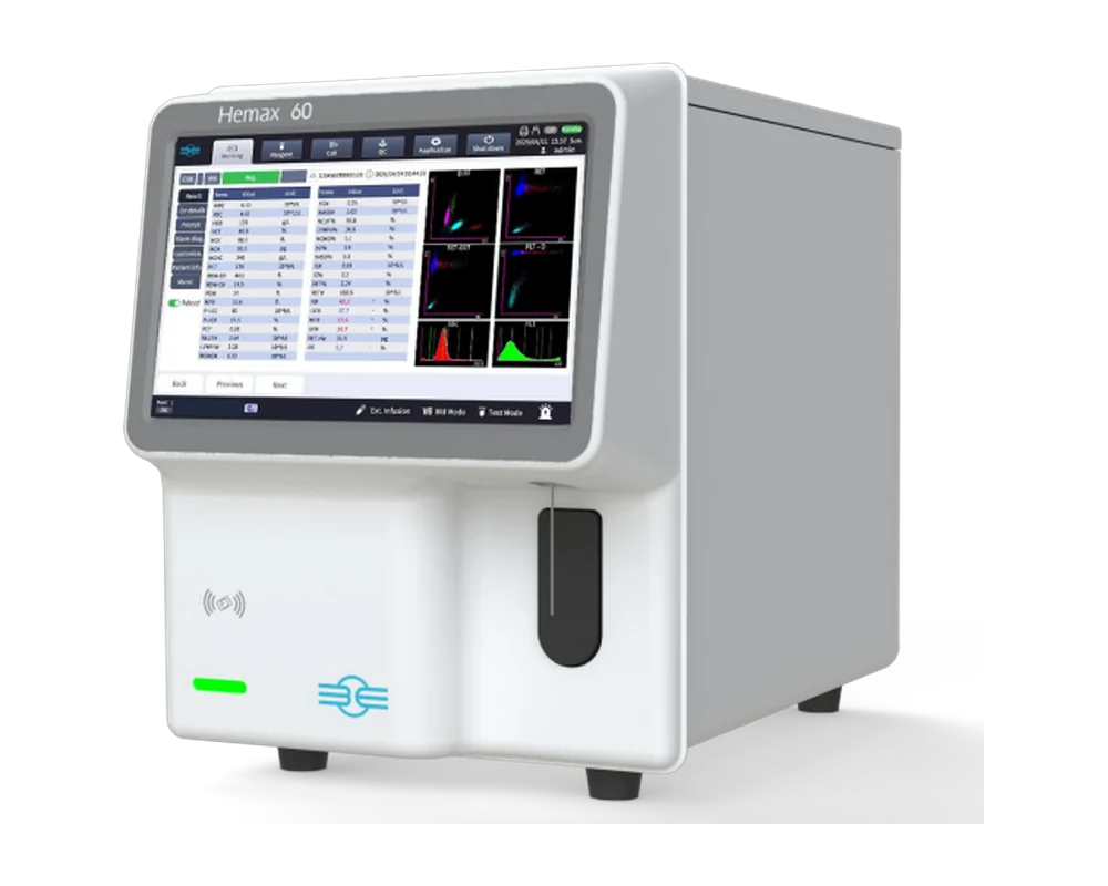 B&E Bio-technology Hemax 60 6-Part Hematology Analyzer